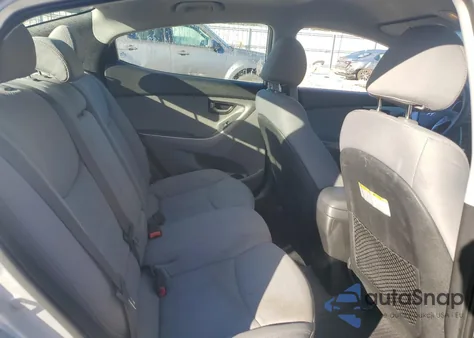 2013 Hyundai Elantra Gls from USA, damaged, VIN 5NPDH4AE6DH379655